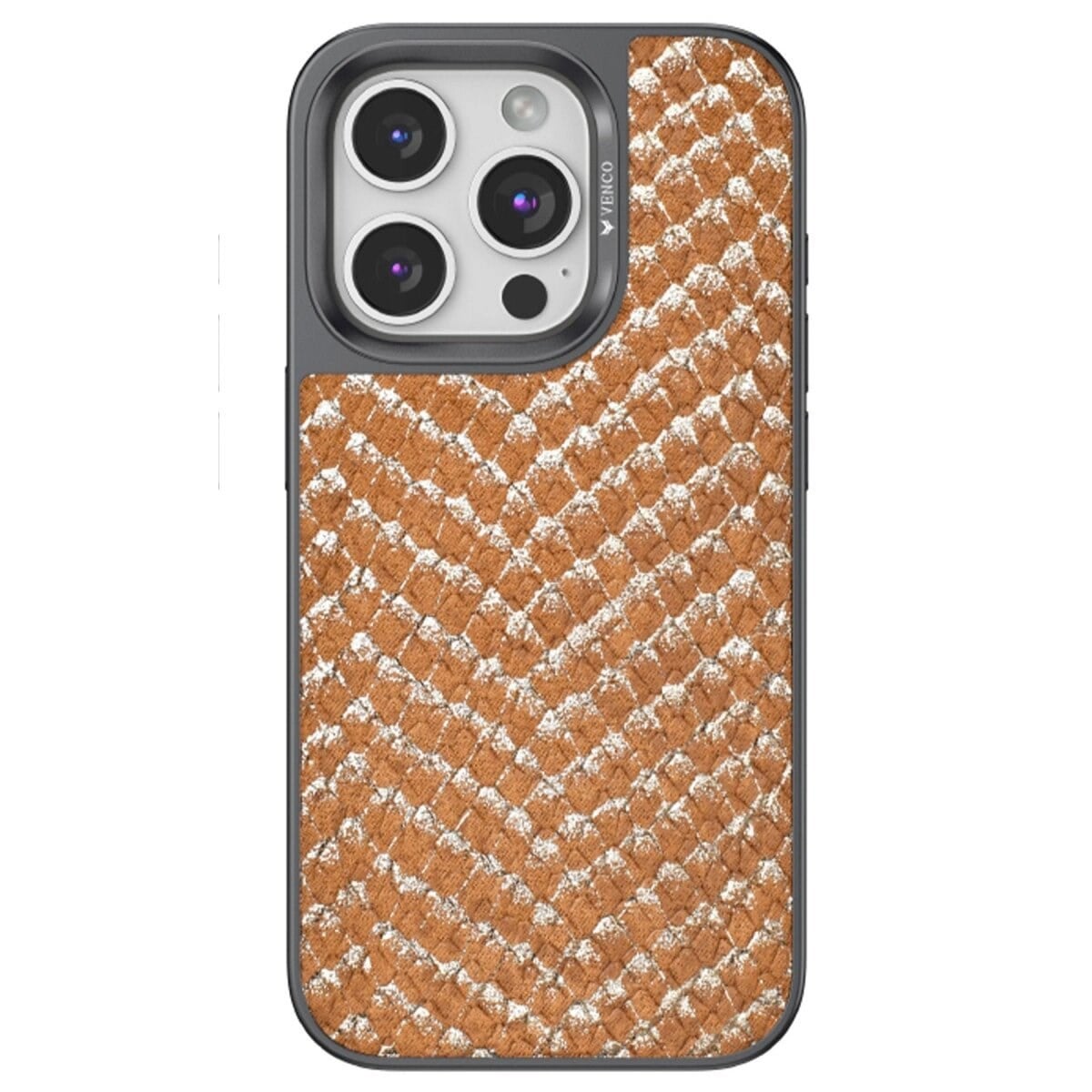 Venco İphone 15 Pro Viper Kapak - Kahverengi