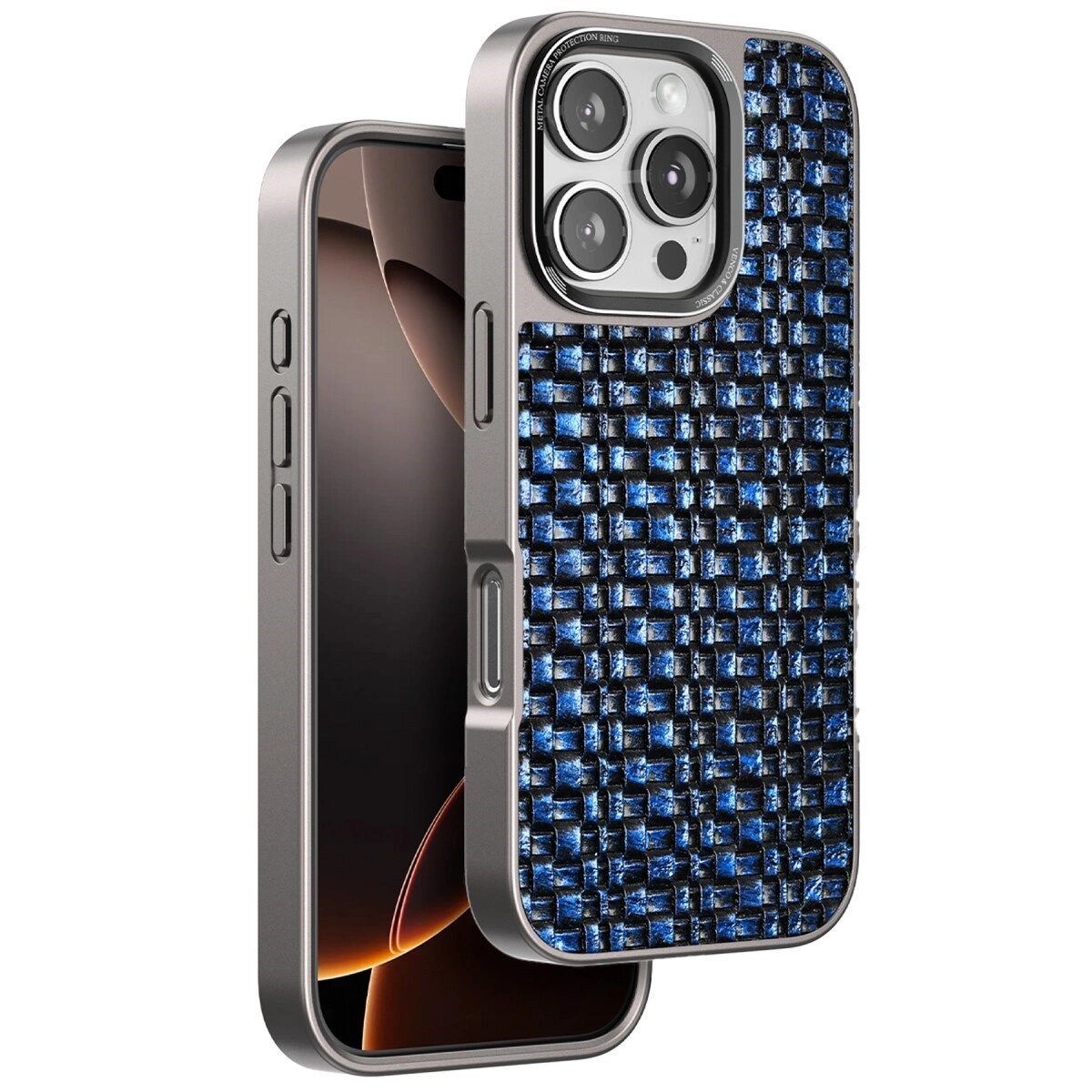 Venco İphone 16 Pro Brand Kapak - Lacivert