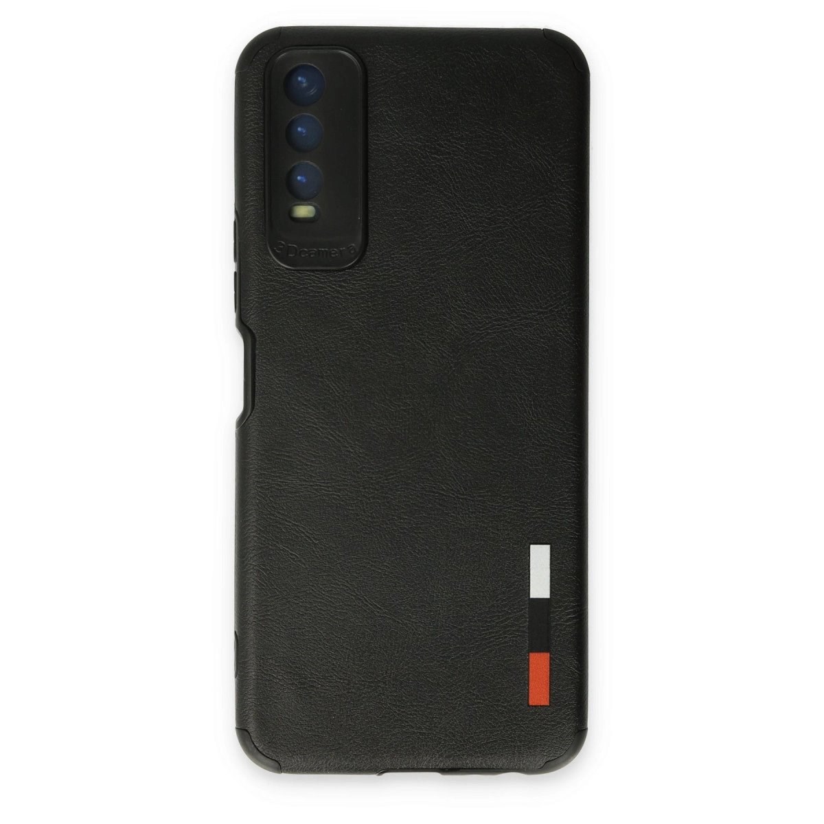 Vivo Y11s Kılıf Loop Deri Silikon - Siyah