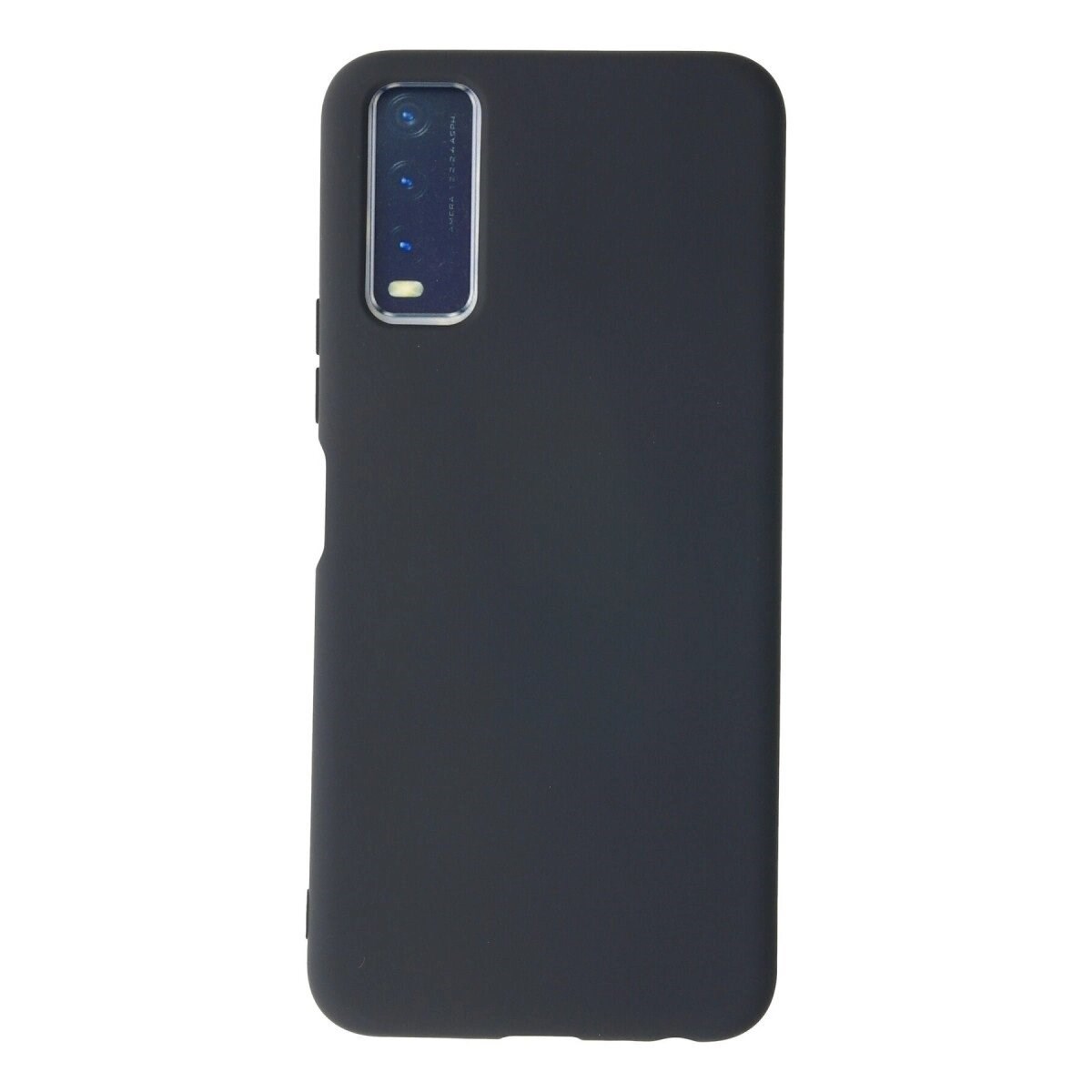Vivo Y11s Kılıf Nano İçi Kadife Silikon - Gri
