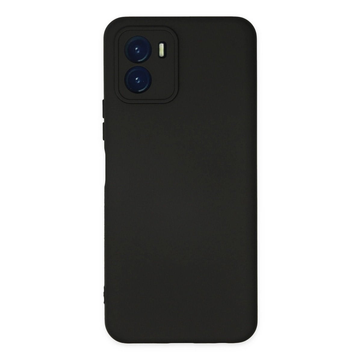 Vivo Y15s Kılıf Nano İçi Kadife Silikon - Siyah