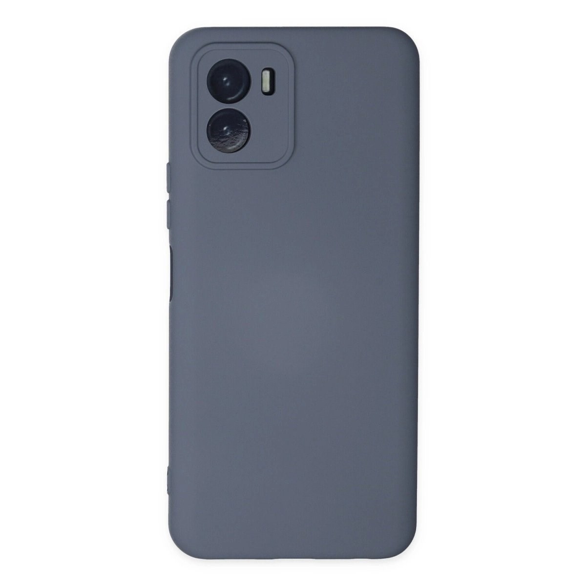 Vivo Y15s Kılıf Nano İçi Kadife Silikon - Gri