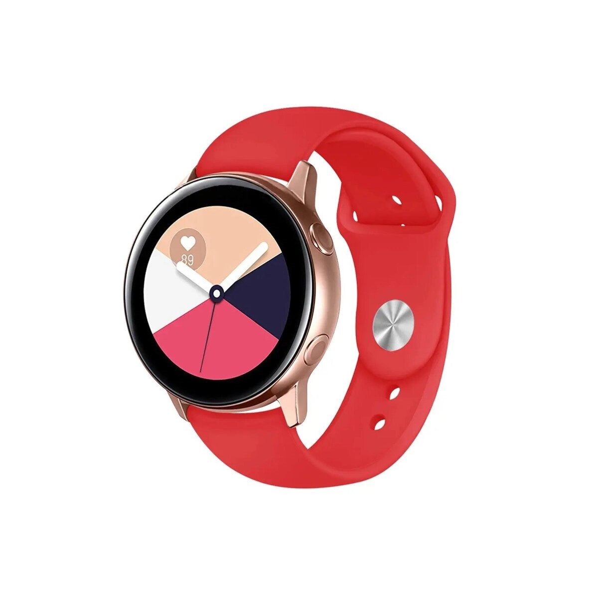 Watch 20mm Klasik Kordon (saat Değildir) - Kırmızı