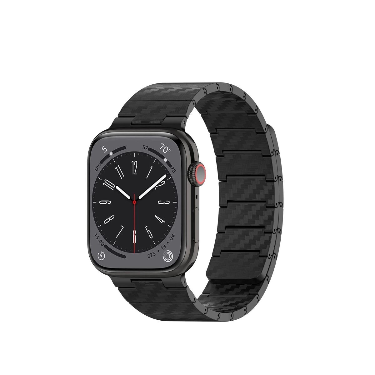 Watch 45mm Carbon Steel Kordon - Siyah
