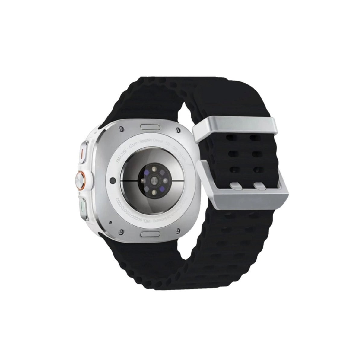 Watch 7 Ultra Kr417 Rug Silikon Kordon - Siyah