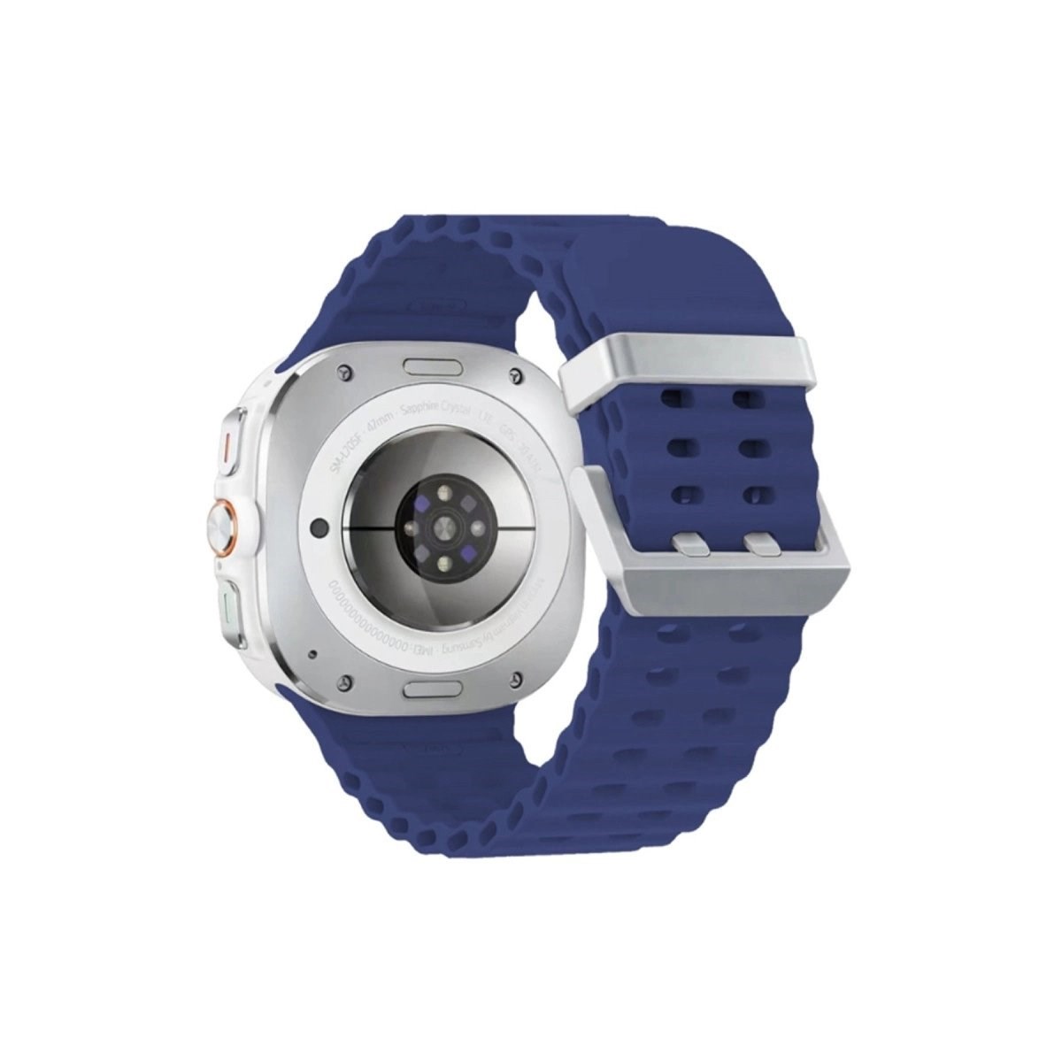 Watch 7 Ultra Kr417 Rug Silikon Kordon - Lacivert