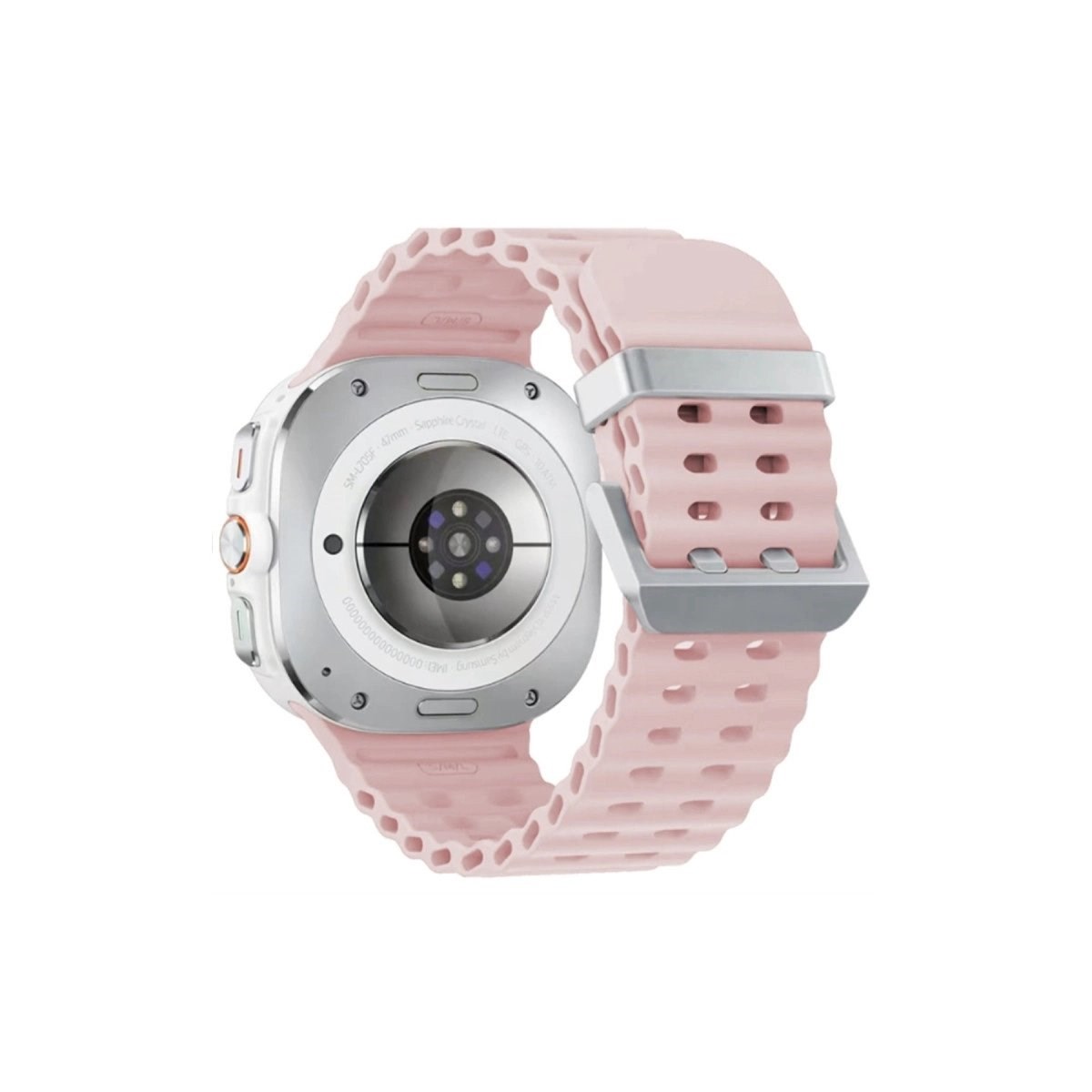 Watch 7 Ultra Kr417 Rug Silikon Kordon - Pudra