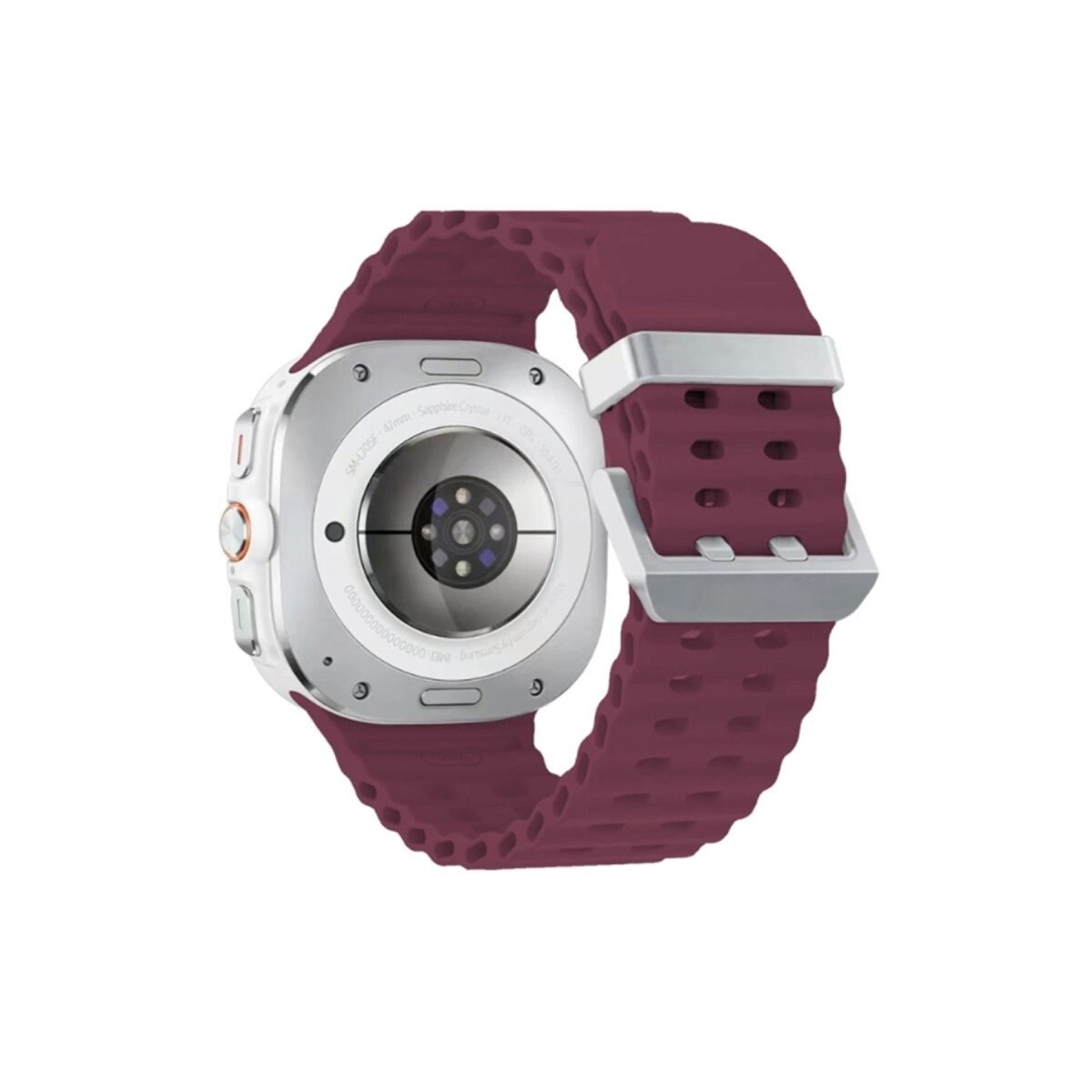 Watch 7 Ultra Kr417 Rug Silikon Kordon (saat Değildir) - Mor