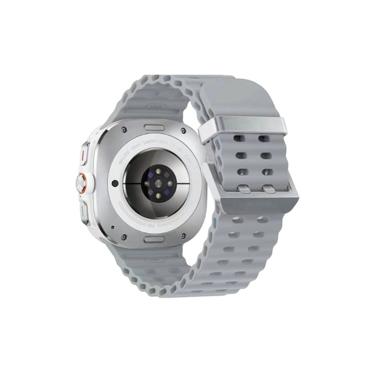 Watch 7 Ultra Kr417 Rug Silikon Kordon (saat Değildir) - Gri