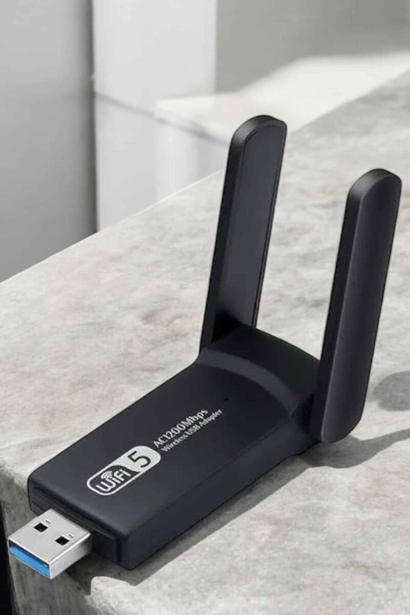 Wifi Adaptör Çift Bantlı Kablosuz Wifi Adaptörü