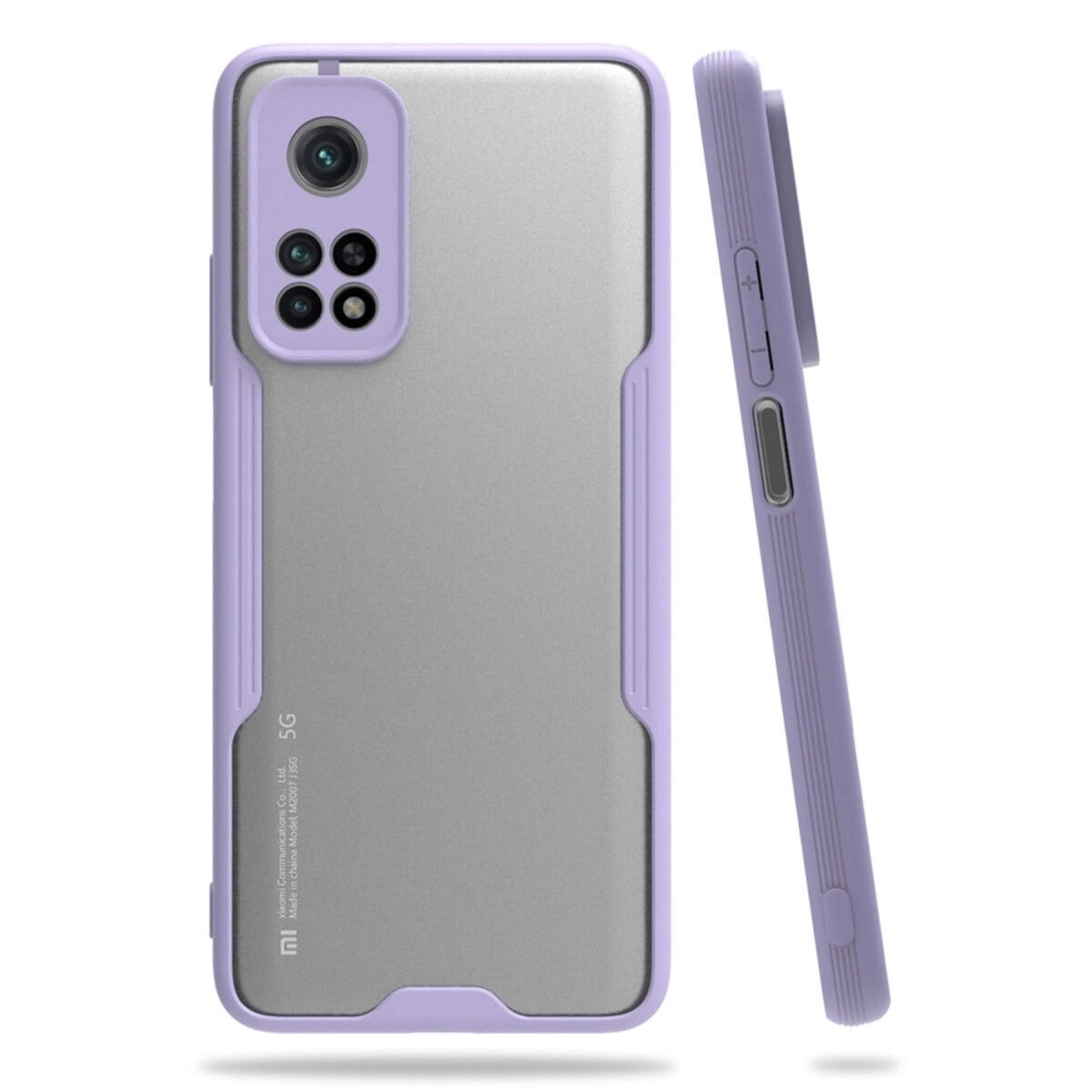 Xiaomi Mi 10t Pro Kılıf Platin Silikon - Lila