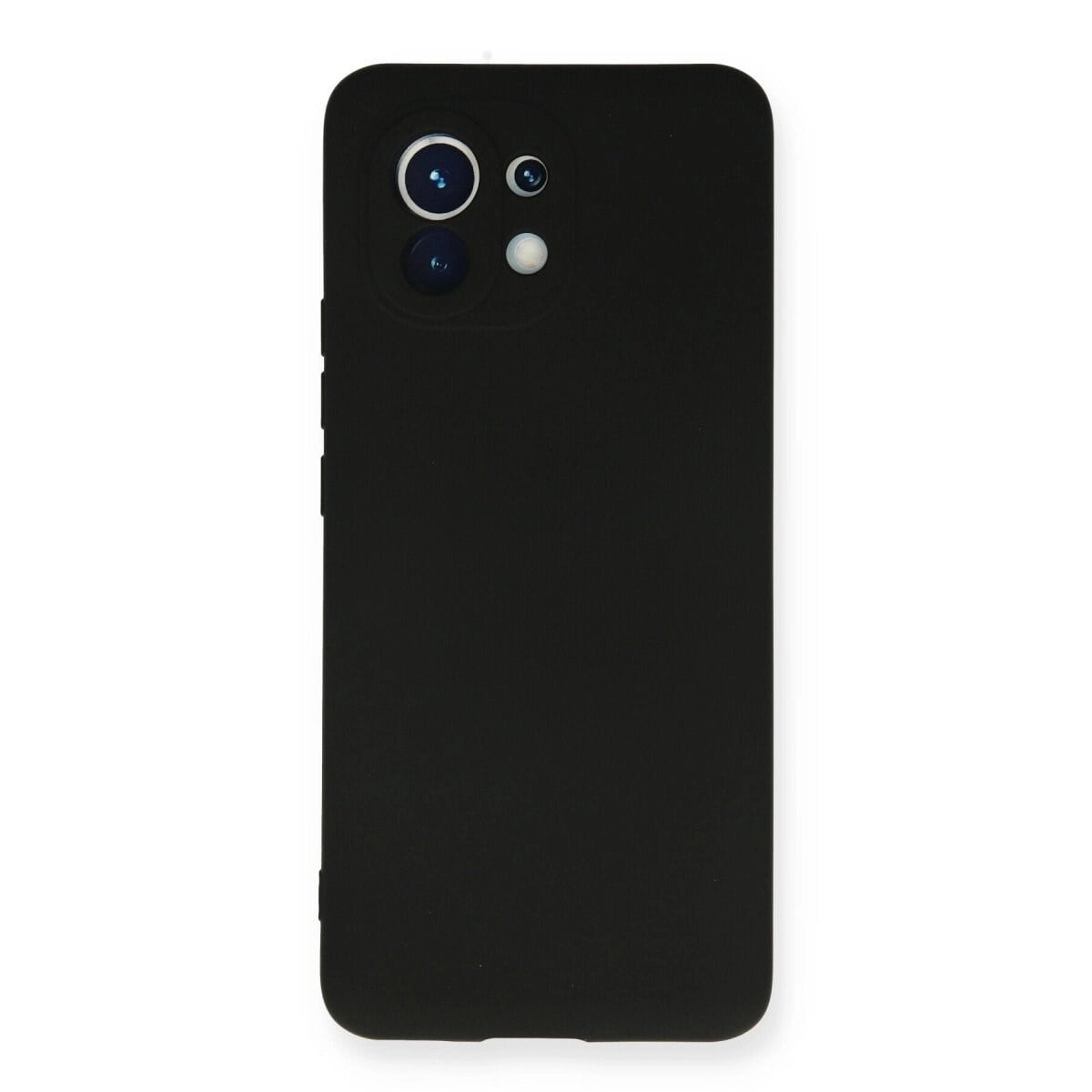 Xiaomi Mi 11 Kılıf Nano İçi Kadife Silikon - Siyah