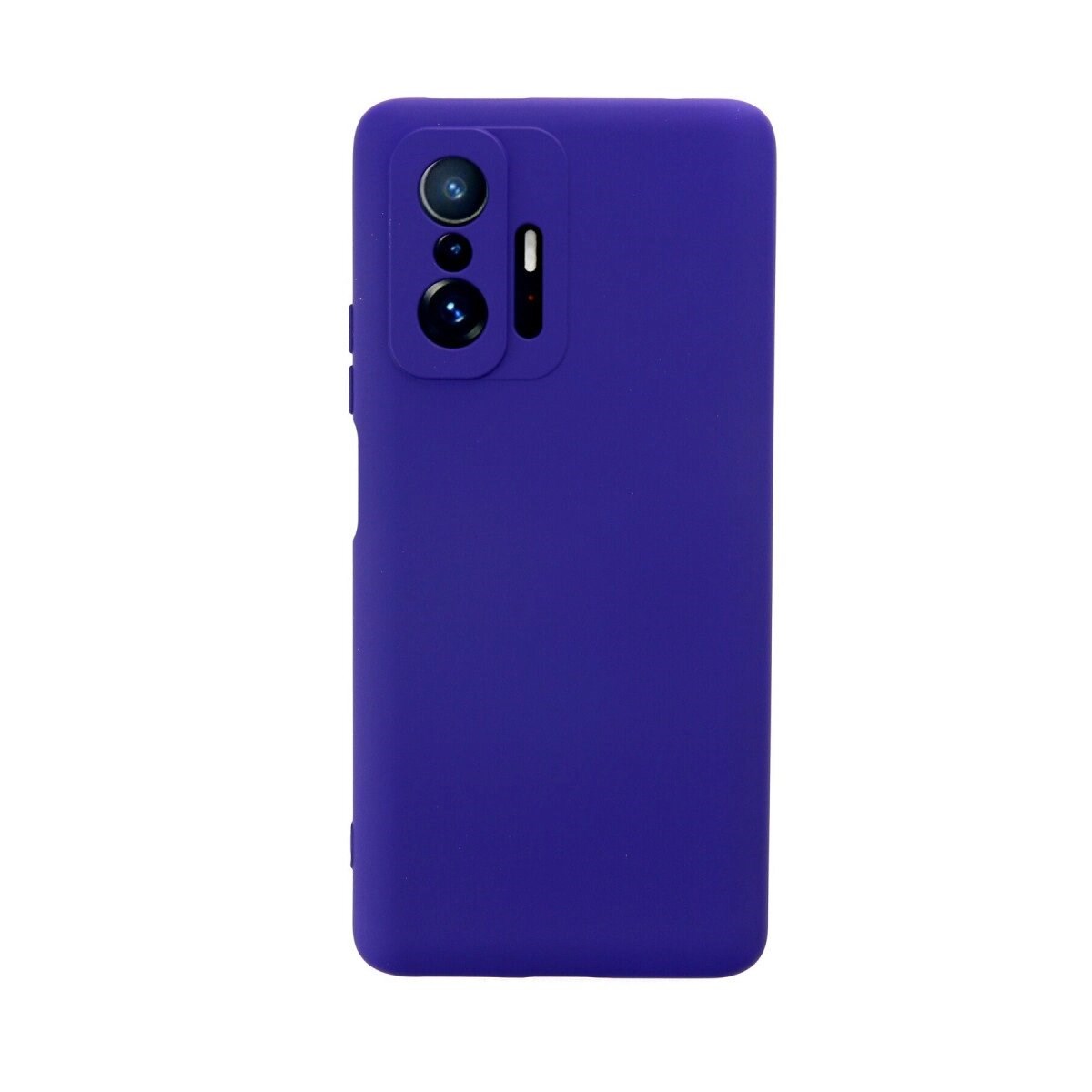 Xiaomi Mi 11t Pro Kılıf Nano İçi Kadife Silikon - Mor