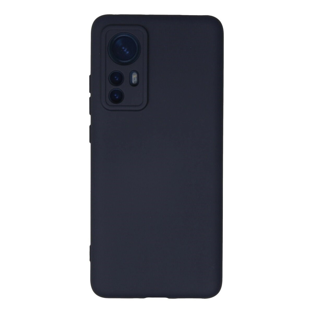 Xiaomi Mi 12 Kılıf Nano İçi Kadife Silikon - Lacivert