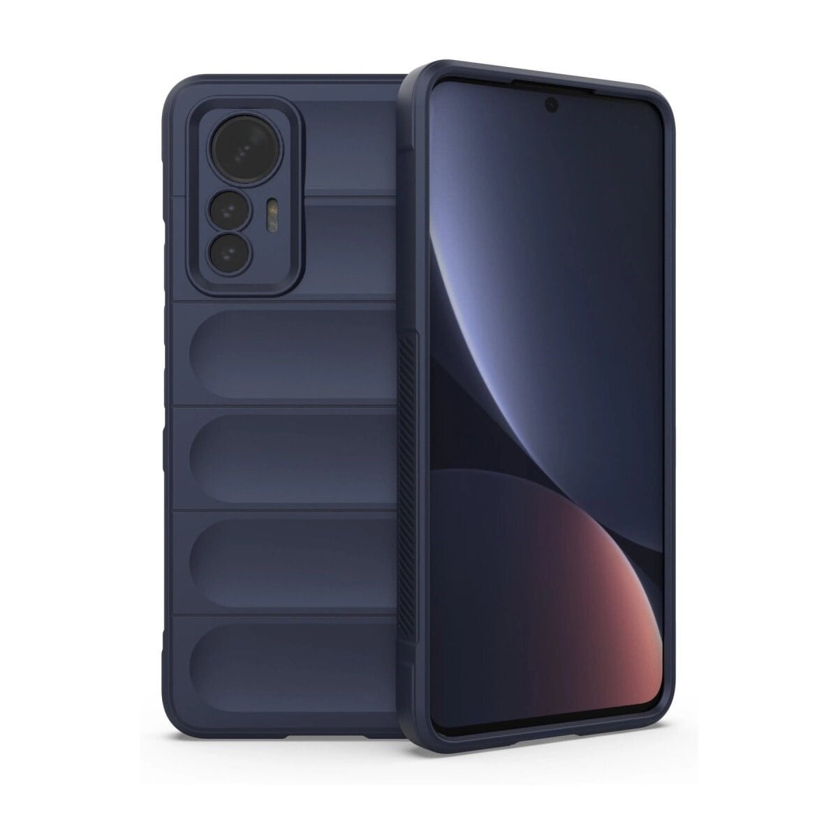 Xiaomi Mi 12 Lite Kılıf Optimum Silikon - Lacivert