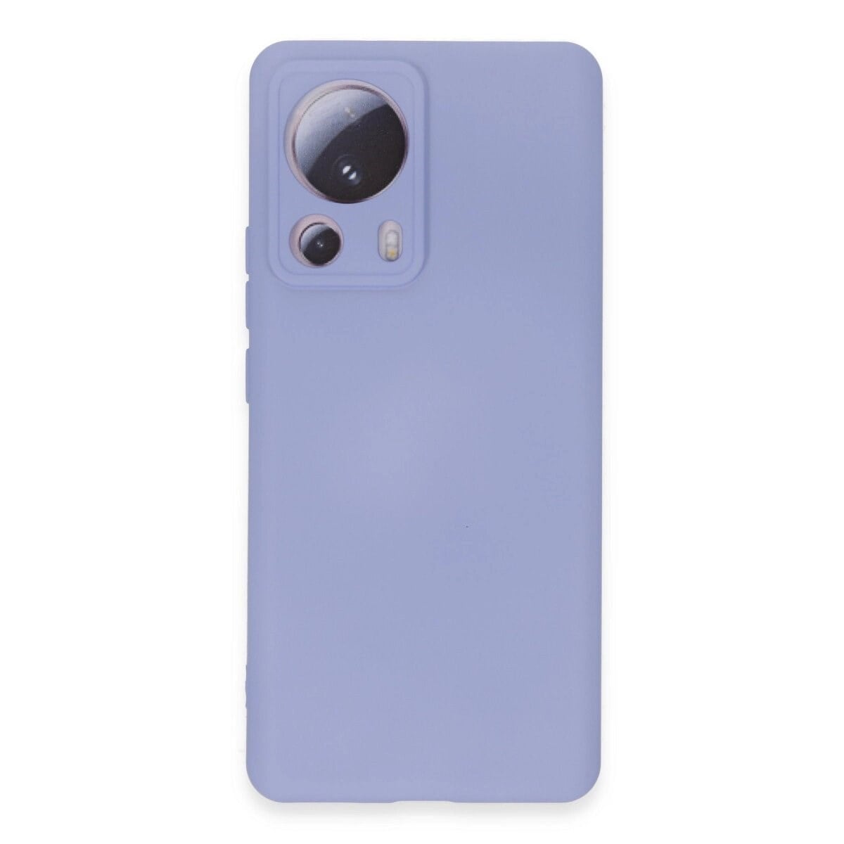 Xiaomi Mi 13 Lite Kılıf Nano İçi Kadife Silikon - Lila