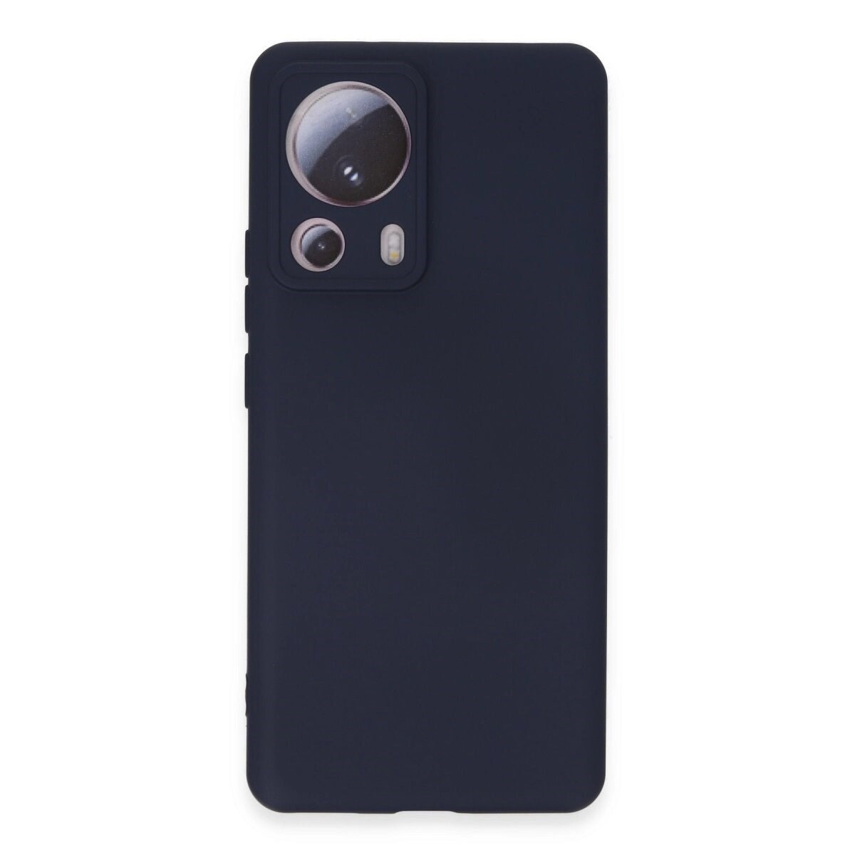 Xiaomi Mi 13 Lite Kılıf Nano İçi Kadife Silikon - Lacivert