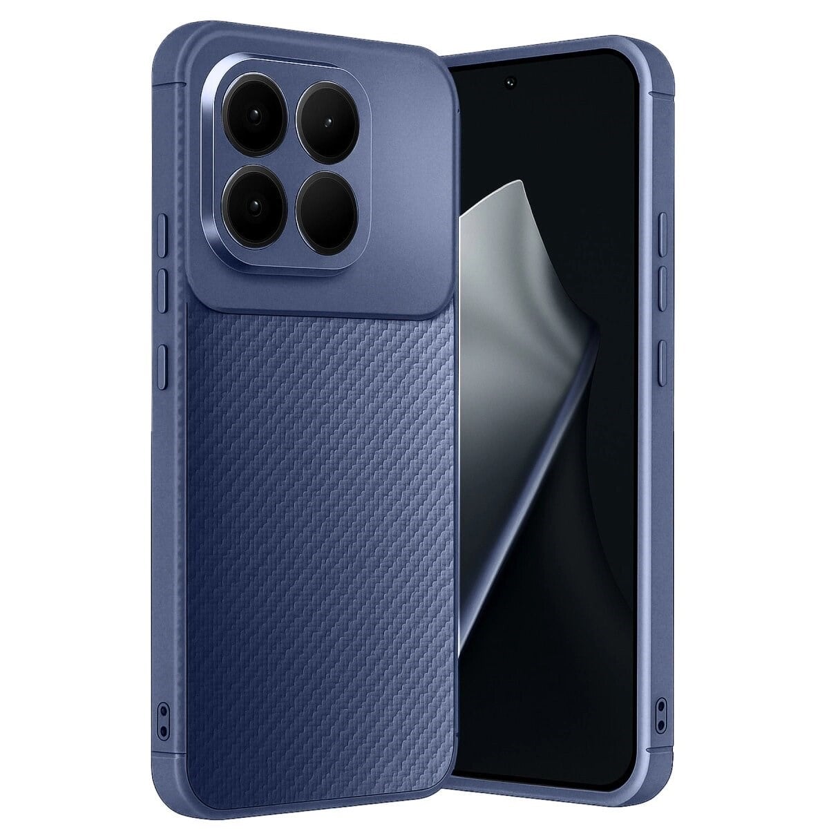 Xiaomi Mi 15t Auto Focus Karbon Kapak - Lacivert