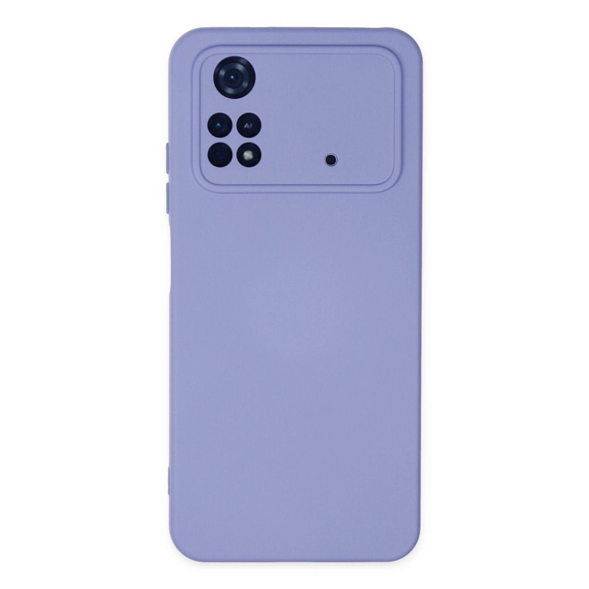 Xiaomi Poco M4 Pro 4g Kılıf Nano İçi Kadife Silikon - Lila