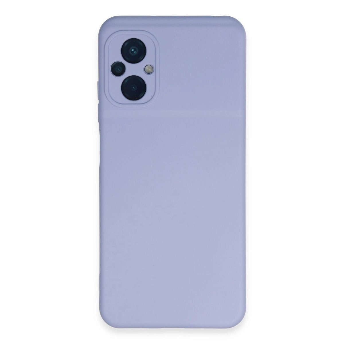 Xiaomi Poco M5 Kılıf Nano İçi Kadife Silikon - Lila