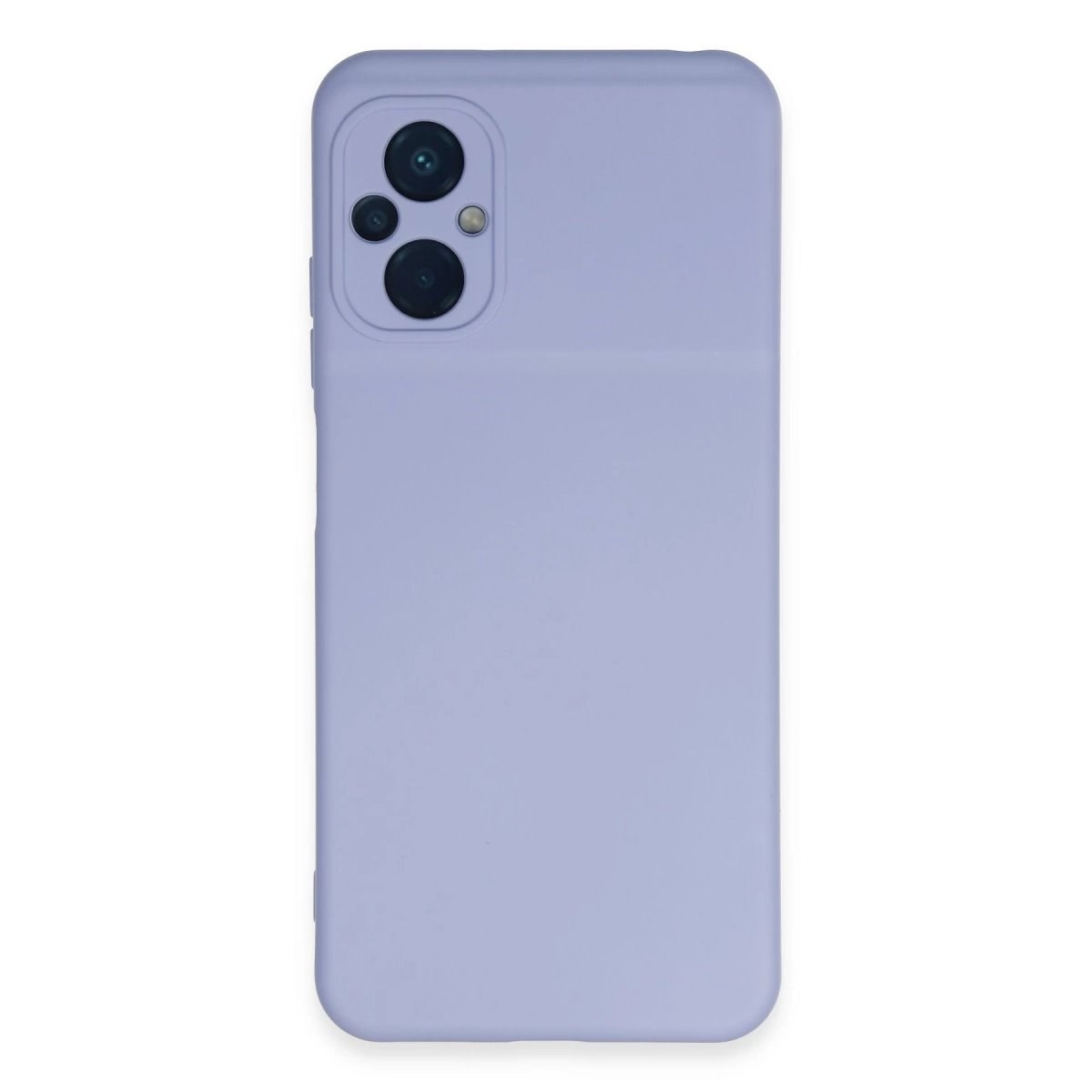 Xiaomi Poco M5 Kılıf Nano İçi Kadife Silikon - Lila