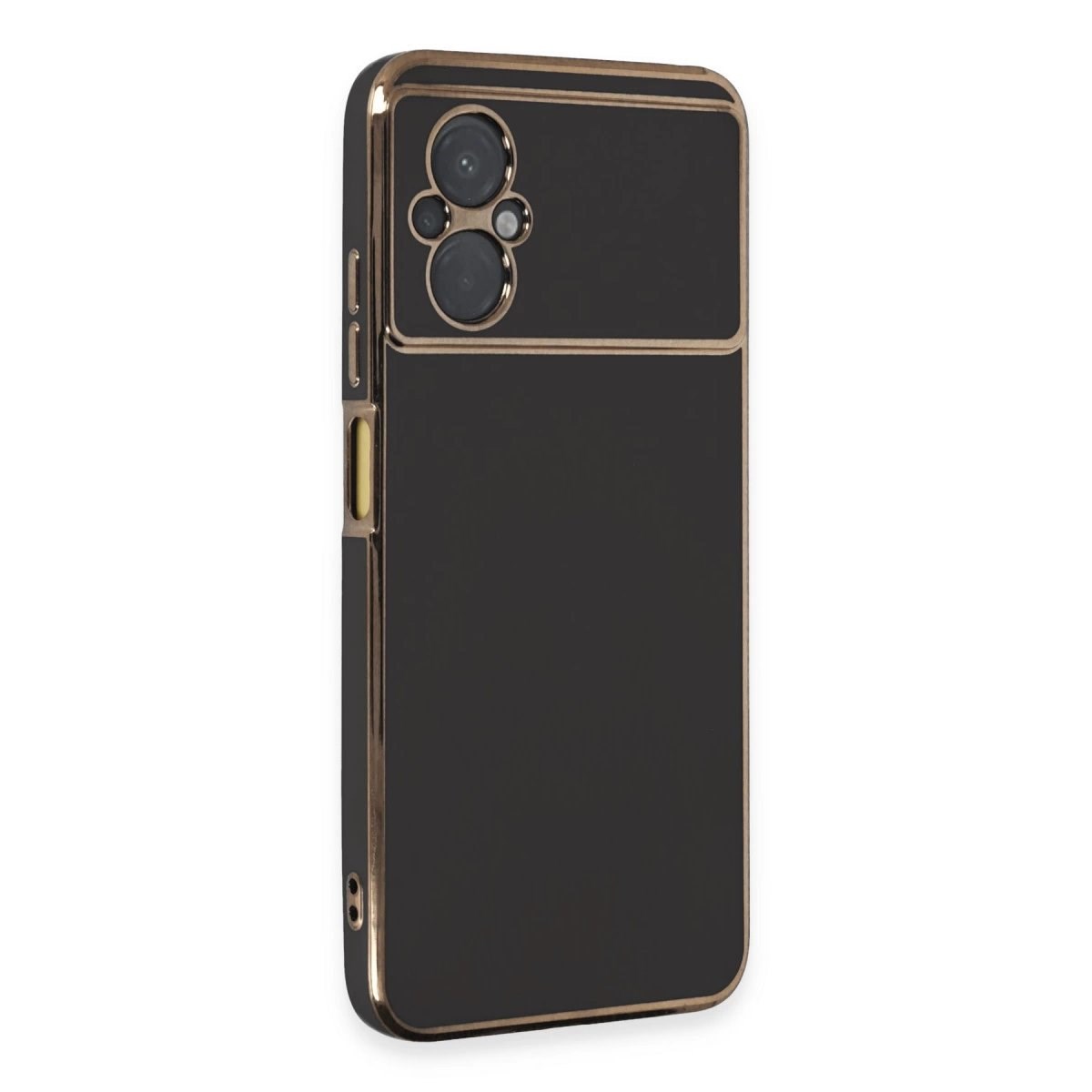 Xiaomi Poco M5 Kılıf Volet Silikon - Siyah