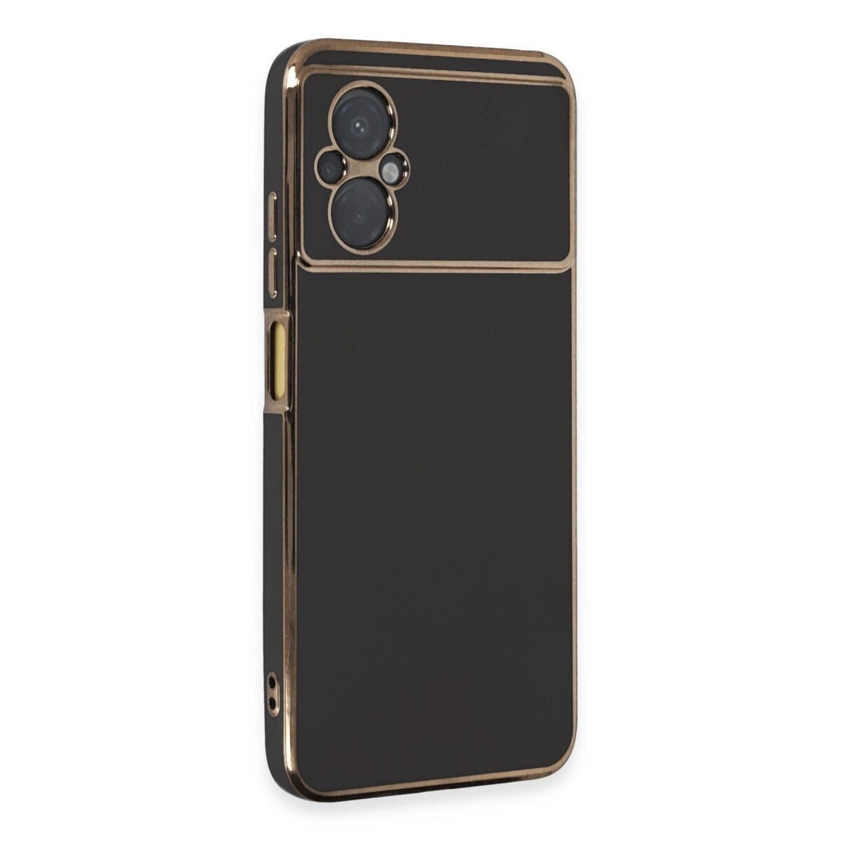 Xiaomi Poco M5 Kılıf Volet Silikon - Siyah