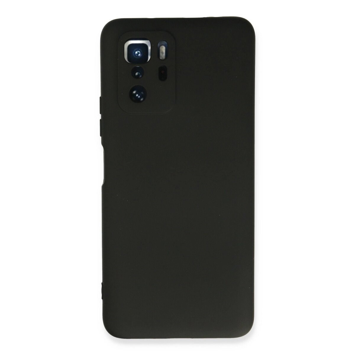 Xiaomi Poco X3 Gt Kılıf Nano İçi Kadife Silikon - Siyah