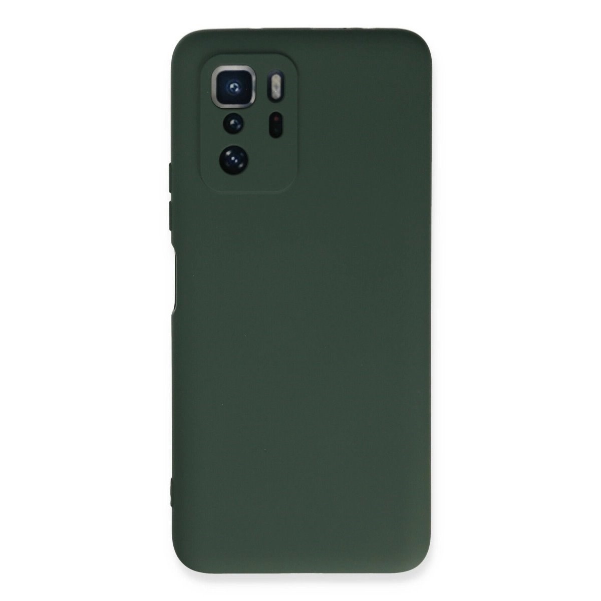 Xiaomi Poco X3 Gt Kılıf Nano İçi Kadife Silikon - Koyu Yeşil