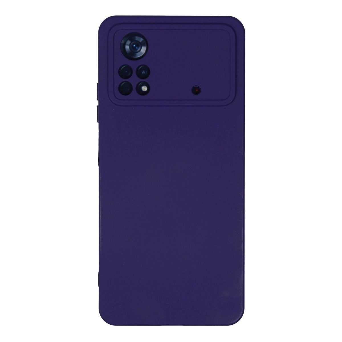 Xiaomi Poco X4 Pro 5g Kılıf Nano İçi Kadife Silikon - Mor