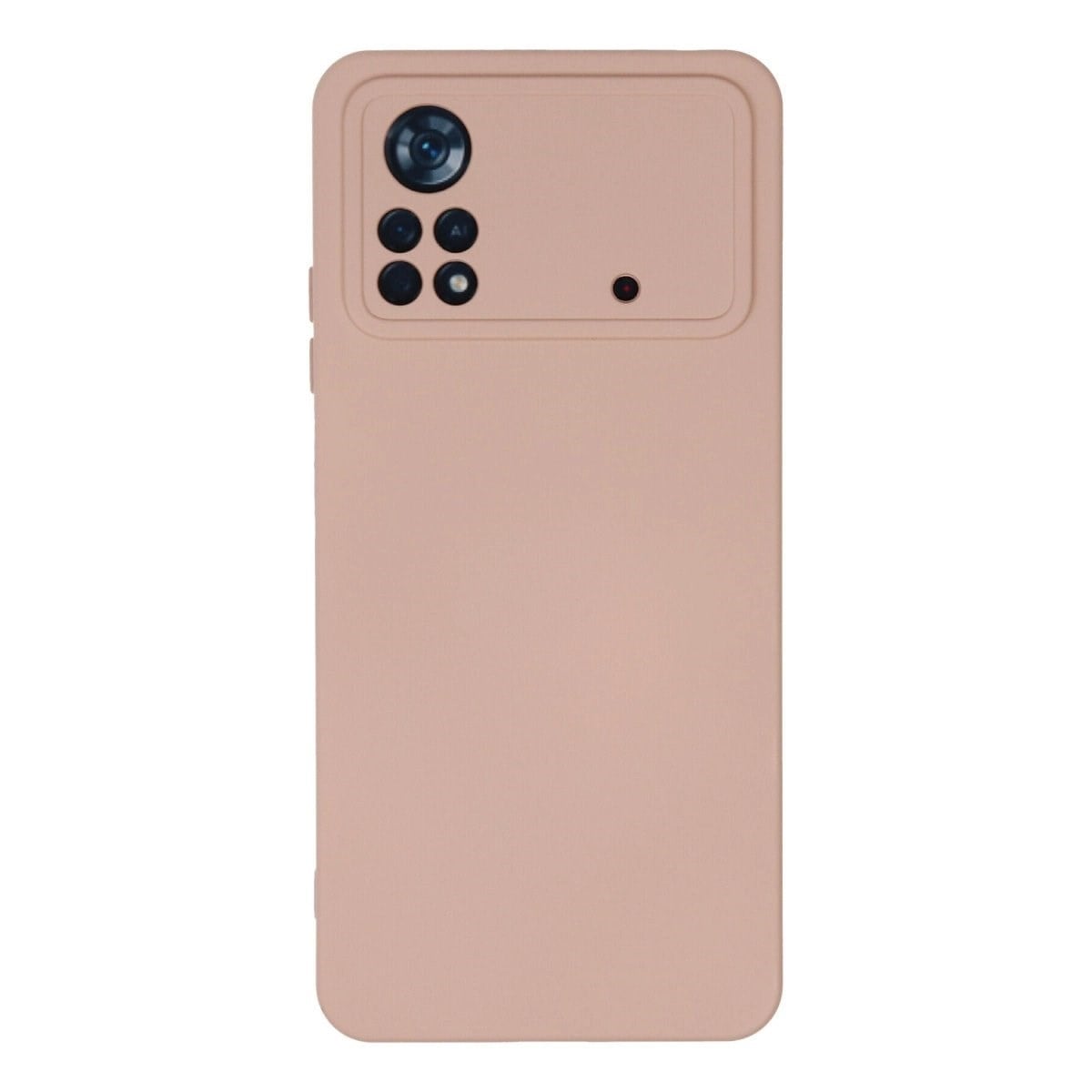 Xiaomi Poco X4 Pro 5g Kılıf Nano İçi Kadife Silikon - Pudra