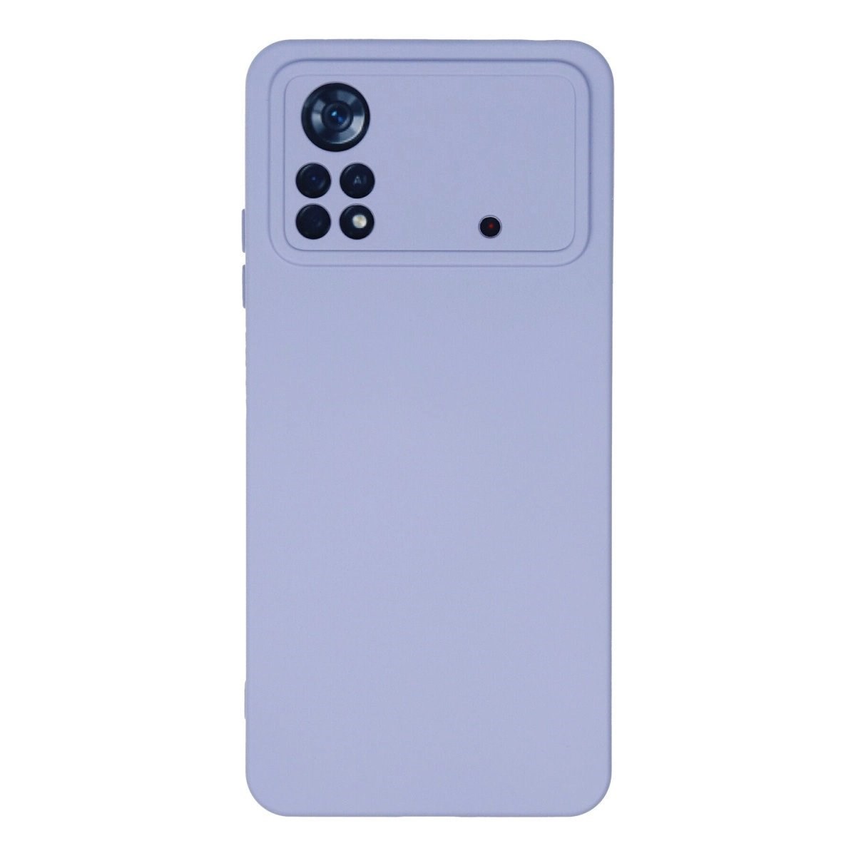 Xiaomi Poco X4 Pro 5g Kılıf Nano İçi Kadife Silikon - Lila