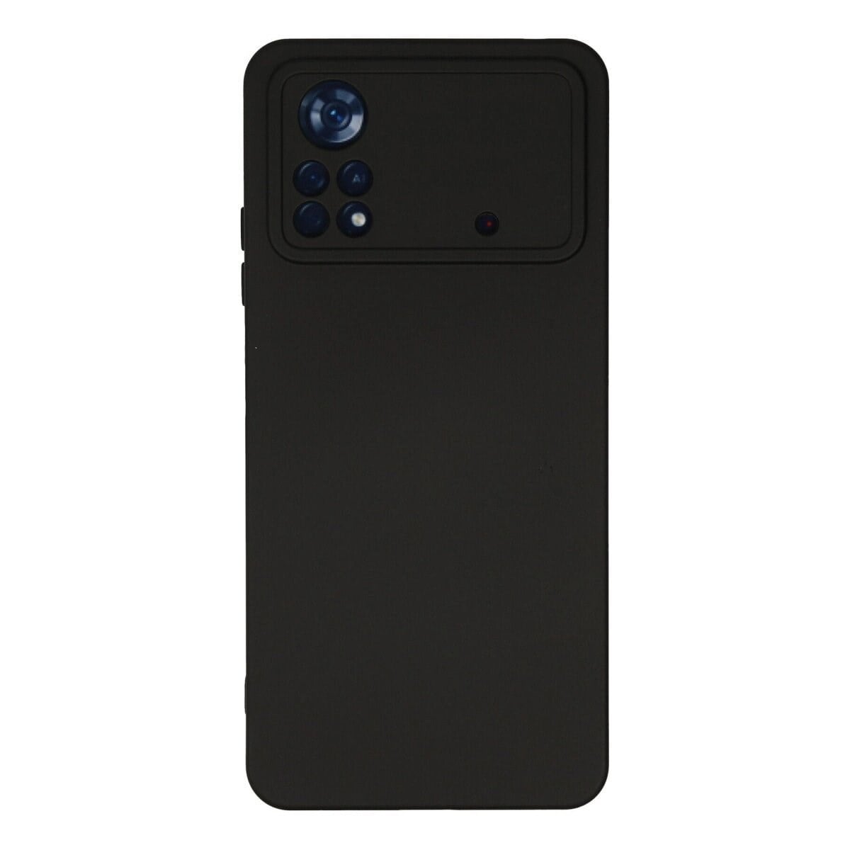 Xiaomi Poco X4 Pro 5g Kılıf Nano İçi Kadife Silikon - Siyah