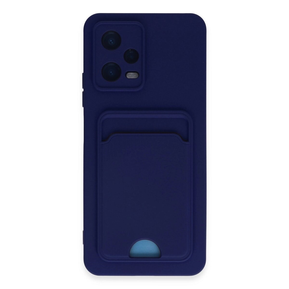 Xiaomi Poco X5 5g Kılıf Kelvin Kartvizitli Silikon - Lacivert