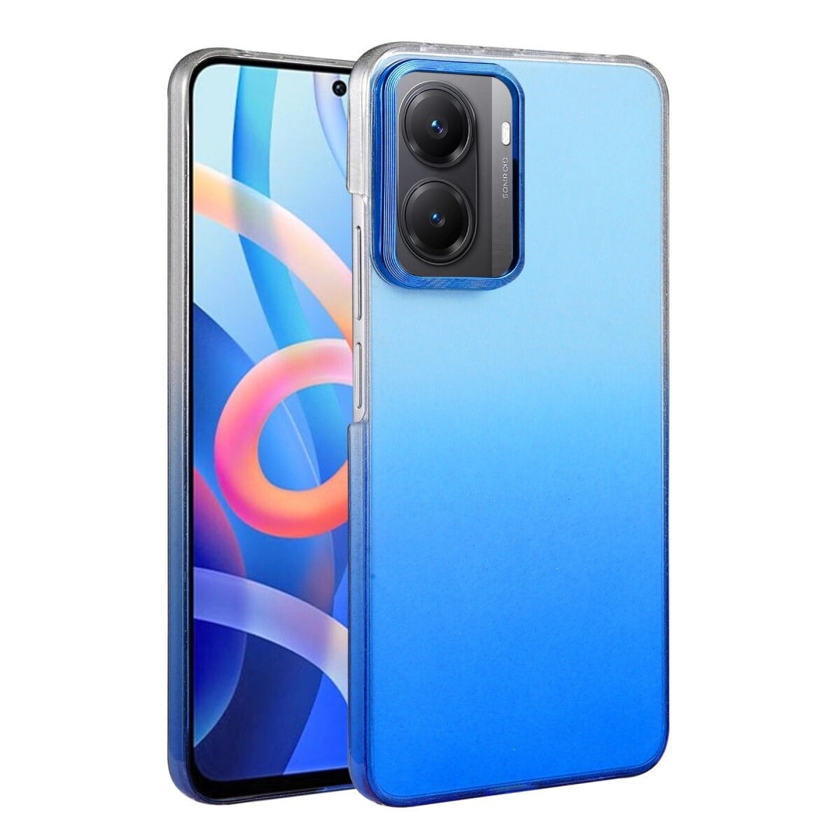Xiaomi Poco X7 Pro Glossy Kapak - Mavi