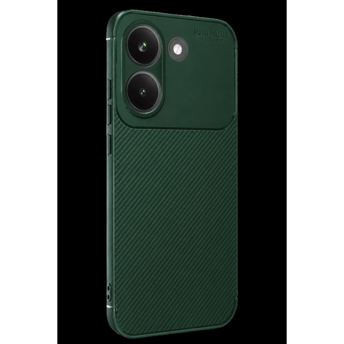 Xiaomi Poco X8 Pro Auto Focus Karbon Kapak - Koyu Yeşil