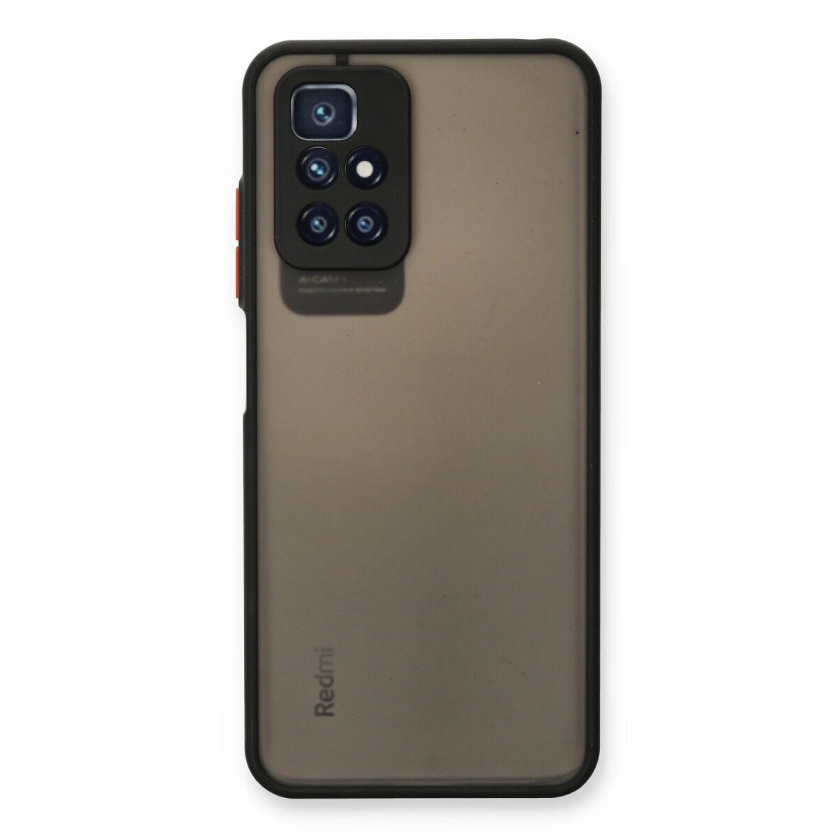 Xiaomi Redmi 10 2022 Kılıf Montreal Silikon Kapak - Siyah