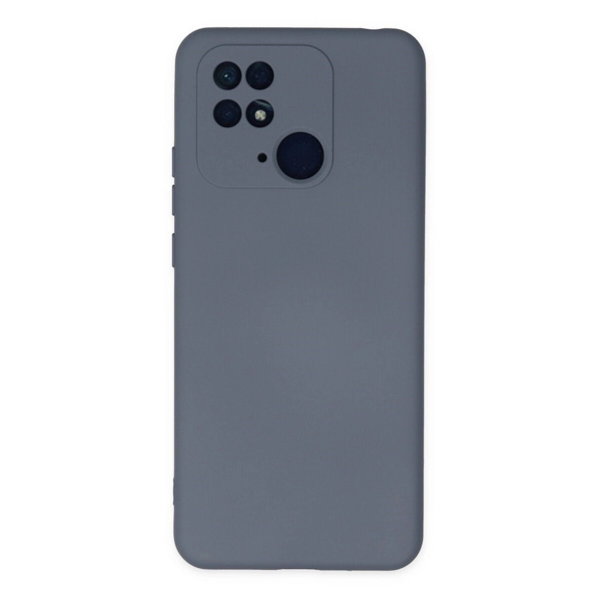 Xiaomi Redmi 10c Kılıf Nano İçi Kadife Silikon - Gri