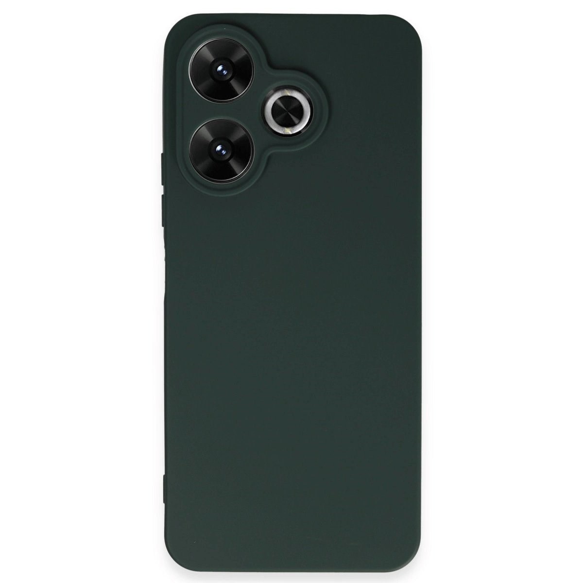 Xiaomi Redmi 13 4g Kılıf First Silikon - Koyu Yeşil