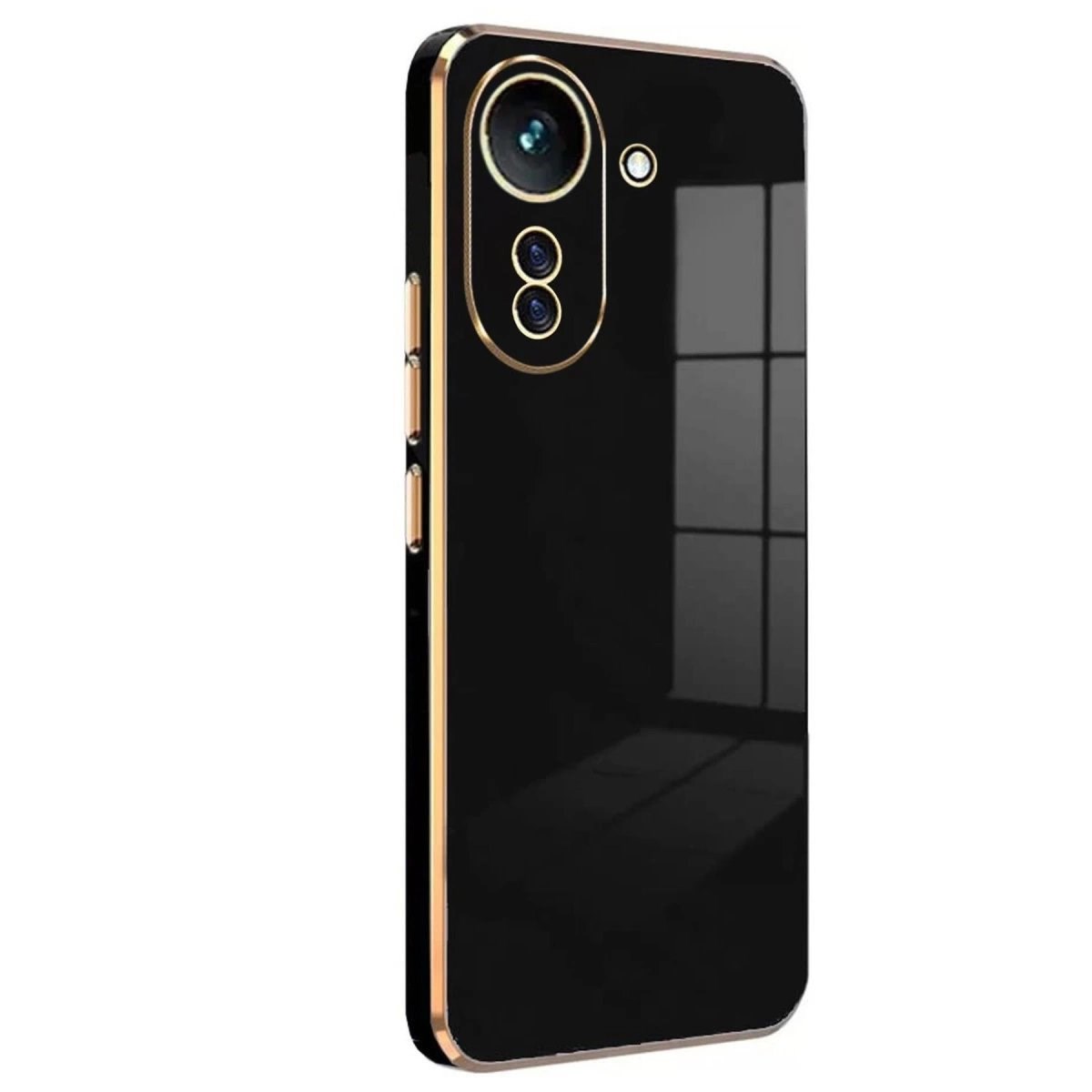 Xiaomi Redmi 13c Kılıf Volet Silikon - Siyah