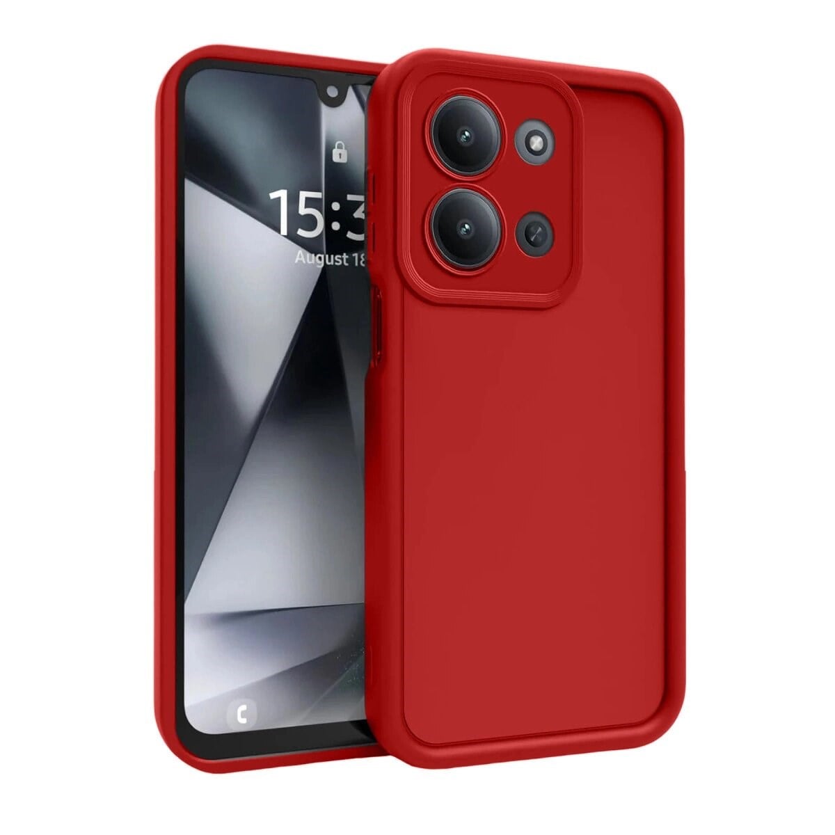 Xiaomi Redmi 15c 4g Viera Silikon - Kırmızı