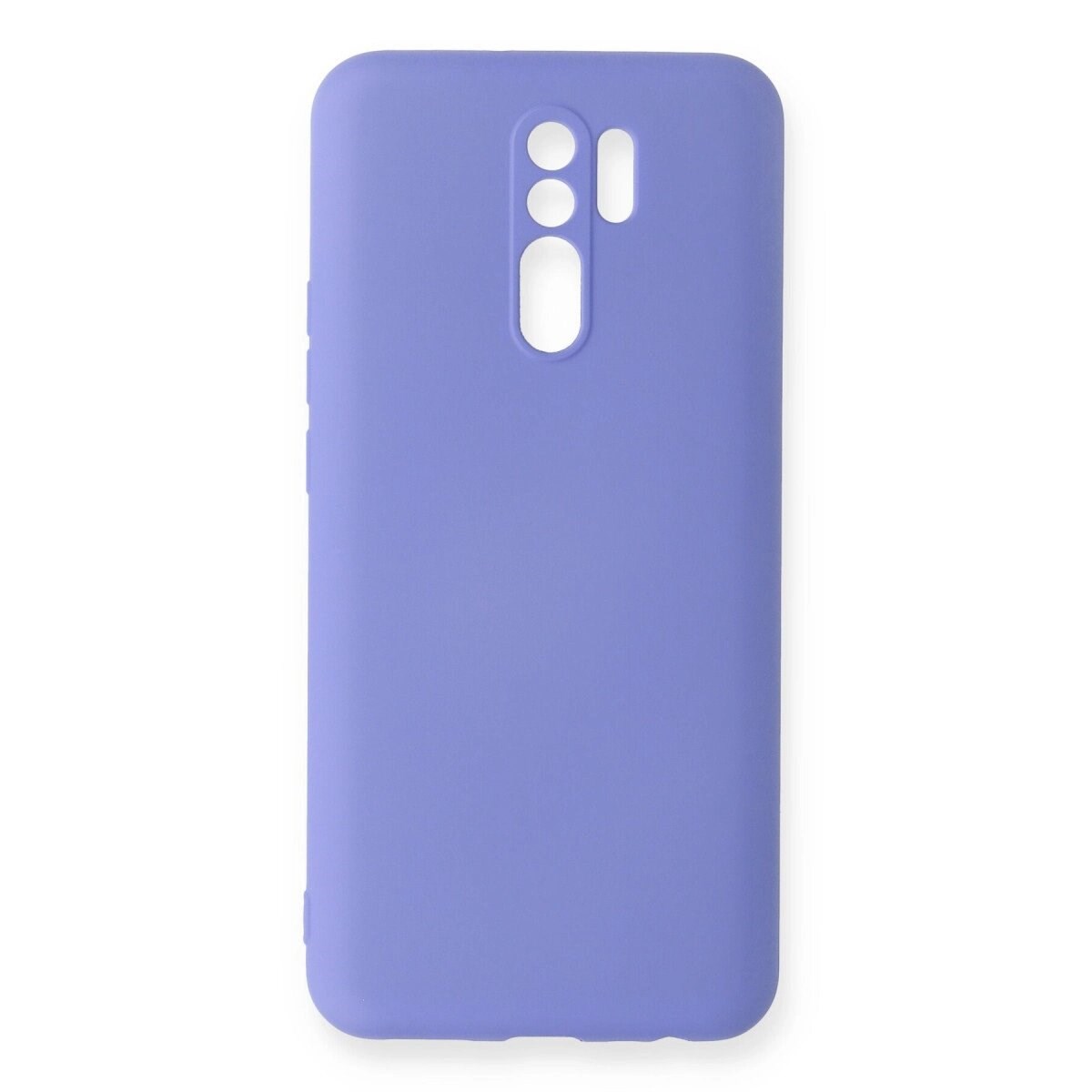 Xiaomi Redmi 9 Kılıf Nano İçi Kadife Silikon - Lila