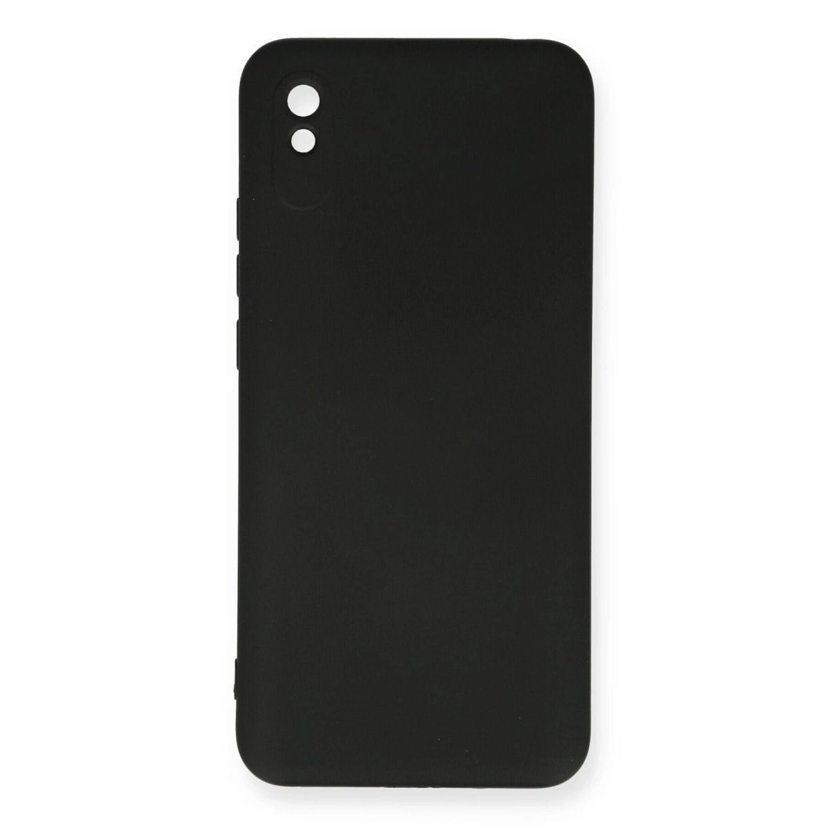 Xiaomi Redmi 9a Kılıf Nano İçi Kadife Silikon - Siyah