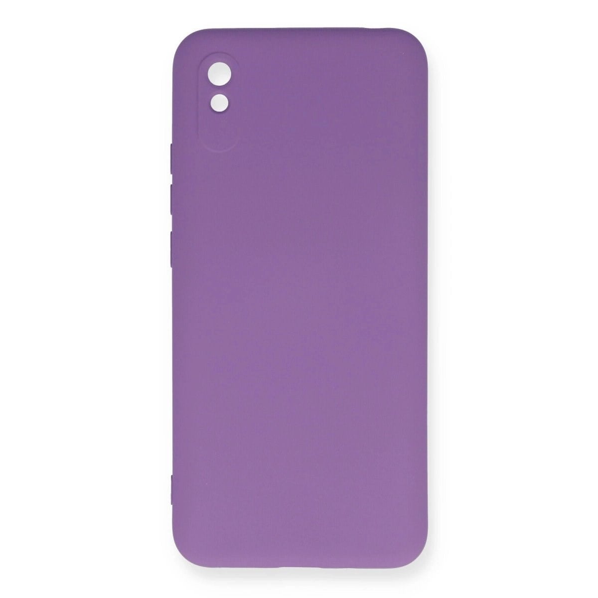 Xiaomi Redmi 9a Kılıf Nano İçi Kadife Silikon - Mor