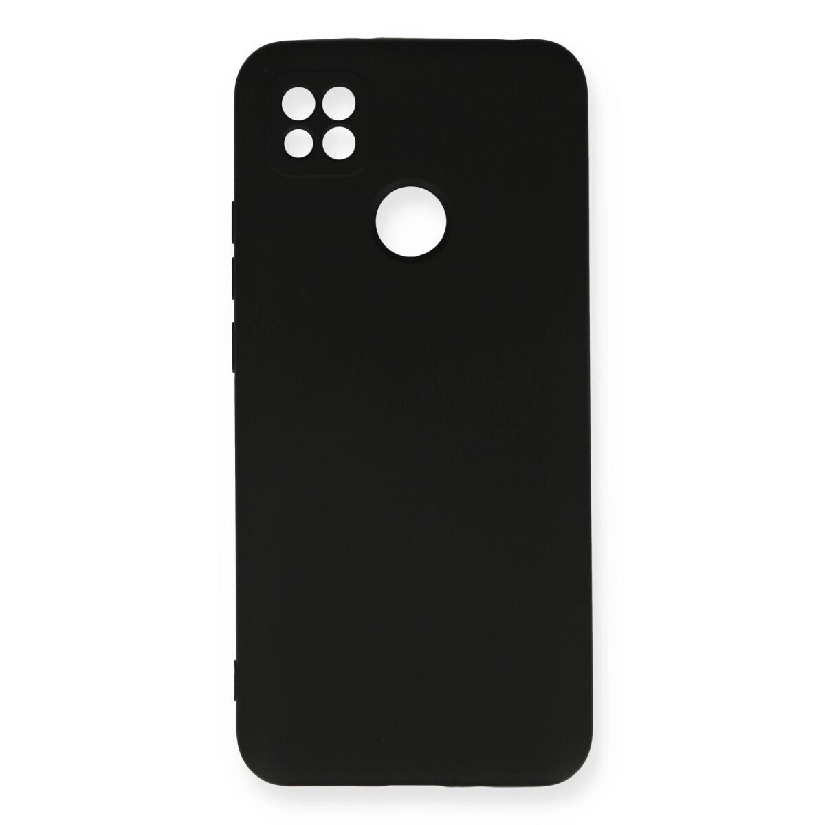 Xiaomi Redmi 9c Kılıf Nano İçi Kadife Silikon - Siyah
