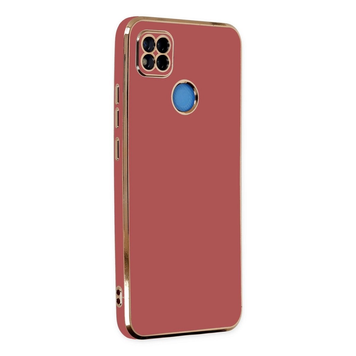 Xiaomi Redmi 9c Kılıf Volet Silikon - Kırmızı
