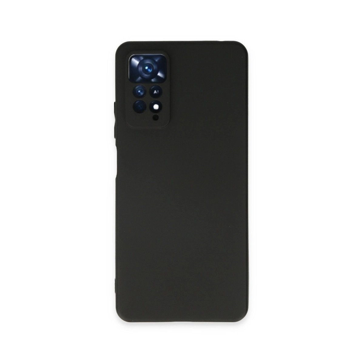 Xiaomi Redmi Note 11 Kılıf First Silikon - Siyah