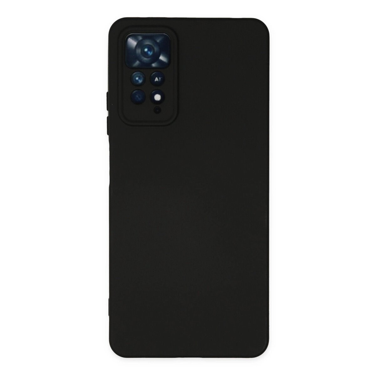 Xiaomi Redmi Note 11 Pro Kılıf Nano İçi Kadife Silikon - Siyah