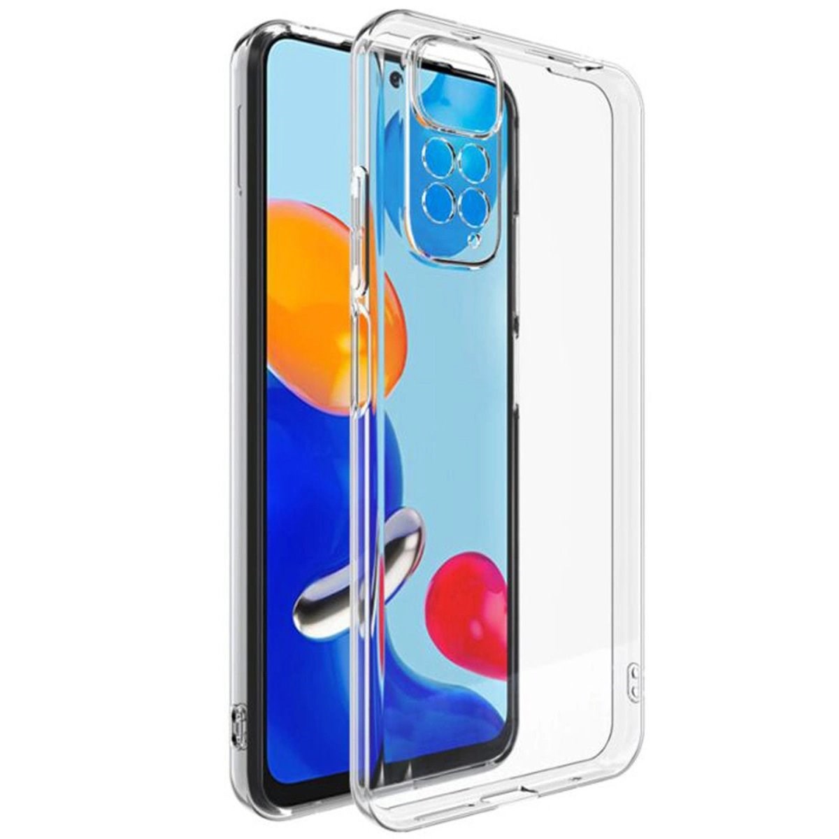 Xiaomi Redmi Note 11s Kılıf Lüx Şeffaf Silikon