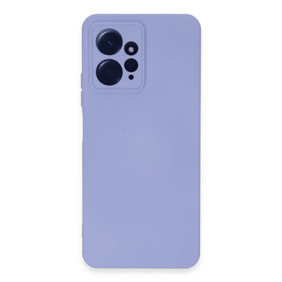 Xiaomi Redmi Note 12 4g Kılıf Nano İçi Kadife Silikon - Lila